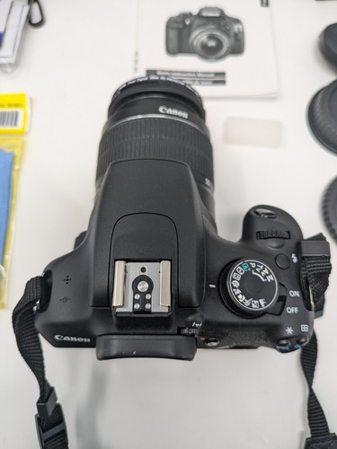 Canon EOS Rebel T5 SC:12,750 w/EF-S 18-55 IS III Macro Zoom Lens-W/Acessories - Picture 4 of 11