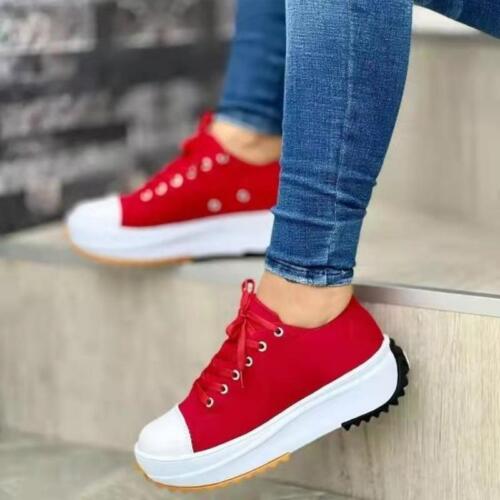 2024 New Fashion Summer Women Casual Shoes Plus Size Sneakers for Women Platform - Picture 23 of 30