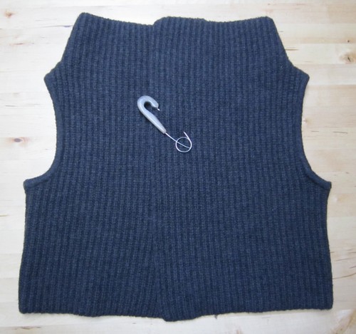 Ziernadel Ponchonadel Greenwood Holz + Metall Verschlussnadel Schmucknadel - Bild 2 von 3