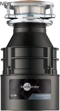 InSinkErator Badger 5 Garbage Disposal, Standard Series 1/2 HP Continuous Feed.