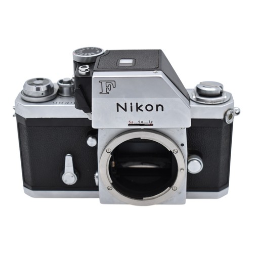 Cuerpo de cámara Nikon F Photomic FTN 35 mm película SLR, cromo (solo cuerpo) - Imagen 1 de 9