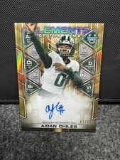 2024 Bowman U Best AIDAN CHILES Elements Of The Game AUTO /50 Michigan State