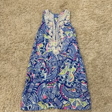 Lilly Pulitzer Carlotta Stretch Shift Dress Size 4