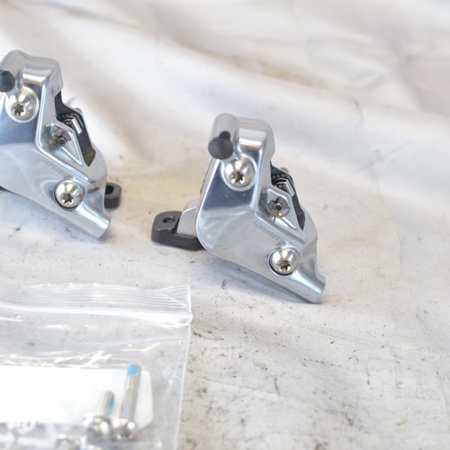 Pinzas de freno hidráulicas SRAM rojas HRD montaje plano par/juego 12 velocidades - Imagen 4 de 6