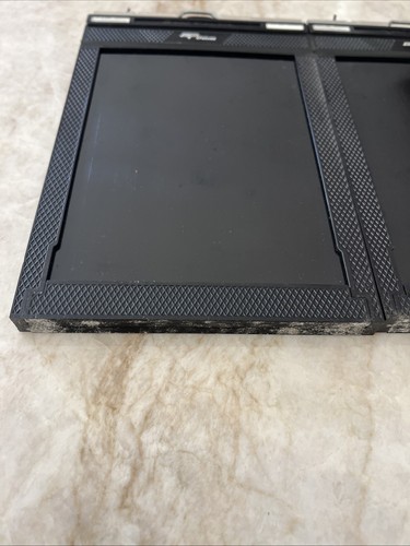 Lot 3 Fidelity Deluxe 5x7 Cut Sheet Film Holder Plastic Darkroom - Bild 9 von 11