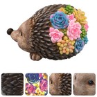 Harz Igel Garten Lampe Schmuck Solarbetriebene Tiergarten dekorative Lampe