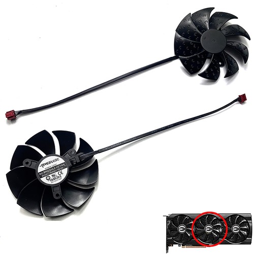Ventilateur carte graphique PLD09220S12H pour ventilateur refroidisseur EVGA RTX3070 3070ti 3080 TI XC3 - Photo 10/12
