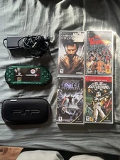PSP 3000 Metal Gear Solid Edition Green Bundle