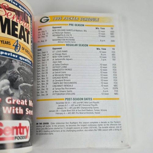 Green Bay Packers Official Media Guide Lot 1994-2022 Set 8 Bücher Sammlerstück - Bild 7 von 24