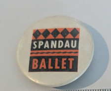 Spandau Ballet- Pin Badge Vintage 1980's
