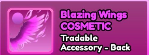 Roblox World Zero WZ - BLAZING WINGS - PASTELL HEX ITEMS - Bild 4 von 24