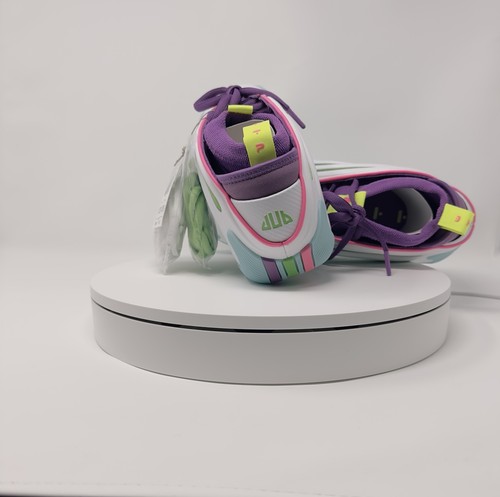Jalen Williams x adidas Harden 9 PE Size 12.5 White Lucid Lime Pink SC#JQ4003 - Picture 10 of 13