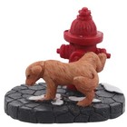 Christmas Puppy Statue Funny Peeing Dog Ornament Figurine Home Decor