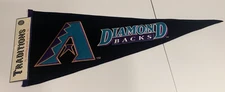 Arizona Diamondbacks 31" Teal Purple Wool Acrylic Pennant Winning Streak Sports