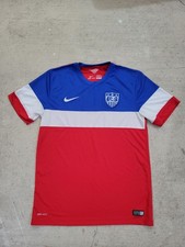 USMNT Bomb Pop World Cup 2014 Jersey Mens Medium Authentic Nike Soccer USMNT USA