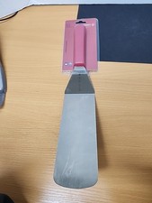 Mundial R5683 Red Handle 8 x 3" Solid Turner"