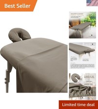 Elegant 3-Piece Soft Microfiber Massage Table Sheets - Stain Wrinkle Resistant