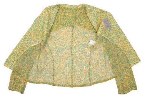 Yohji Yamamoto FEMME Marble Print Silk Jacket Size M(K-154344) - Picture 9 of 12