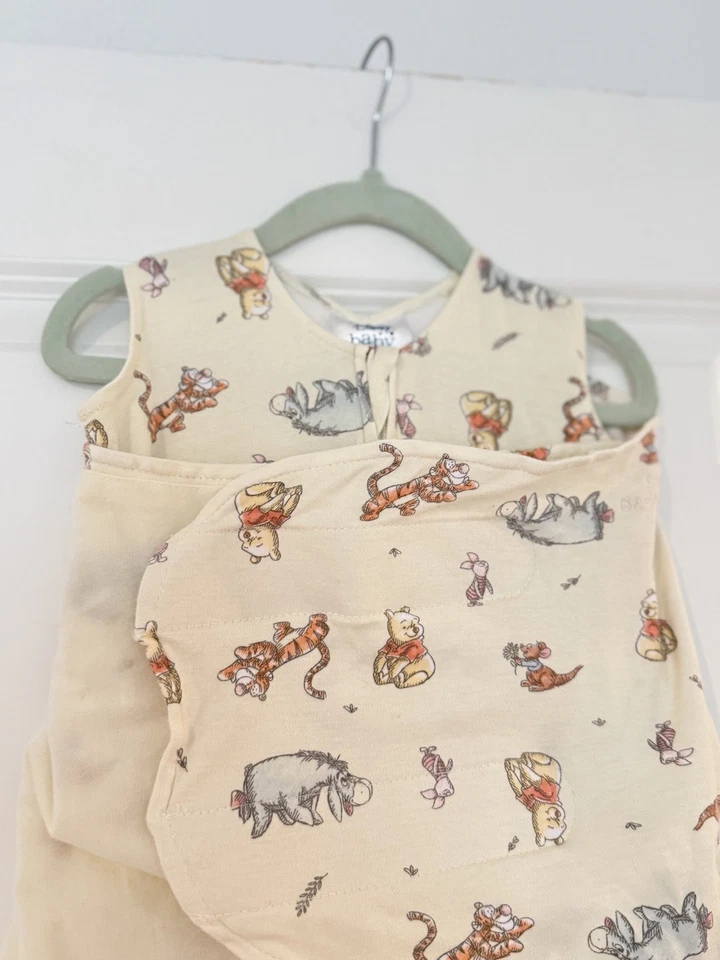 Manta para envolver bebé recién nacido saco de dormir halo Winnie the Pooh de Disney Foto 2 de 4