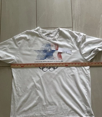 Olympic Heritage Los Angeles 1984 Olympics Oversized T Shirt XL LA84 image 8