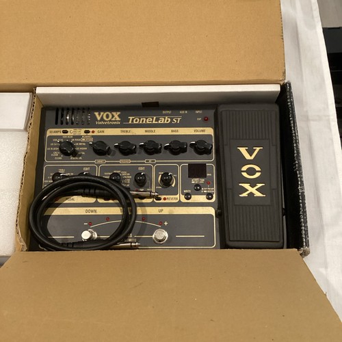 Pedal efecto guitarra multiefectos VOX Tonelab ST caja original - Imagen 7 de 10