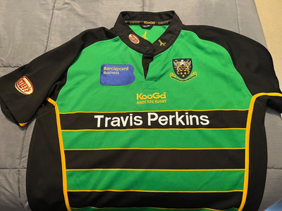NorthHampton Saints Rugby Jersey,  English Rugby Premiership. made by Kooga
