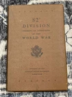 WW2 WWII Military 1944 US Army 2nd Division Summary of Operations Book + Maps