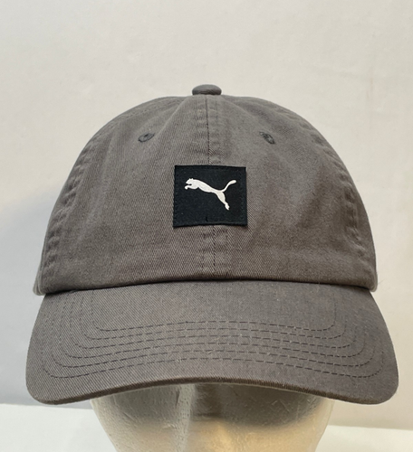 Puma Sombrero Gorra Adulto 7" Correa Trasera Gris
