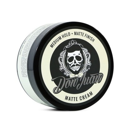 DON JUAN Handcrafted Matte Cream Medium Hold Pomade 4oz Free Comb NEW