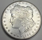 1884- S MORGAN SILVER ONE DOLLAR A26