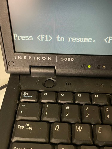 Vintage Dell Inspiron 5000e Pentium III NO HDD KolibiOS FLoppy OS #608C - Picture 13 of 15