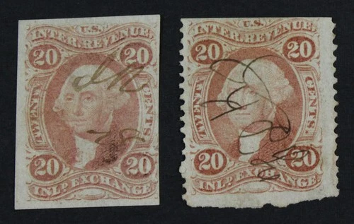 CKStamps: US Stamps Collection Scott#R42a R42b Used