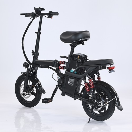 1000W Electric Bike Foldable 48V 40KM/H Commuter Travel Bicycle Portable 14Inch - Picture 24 of 26