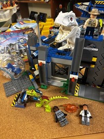 Lego Jurassic World Indominus Rex Breakout 75919 95% Complete Retired + Extras