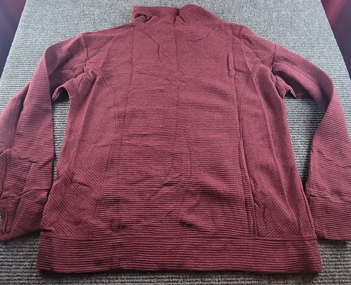 KIRKLAND Maroon MOCK NECK PULL-OVER SHIRT SWEATER Women's 2XL NWT - Picture 2 of 7