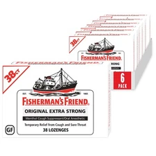 Fisherman's Friend Cough Drops, Cough Suppressant And Sore Throat Loze
