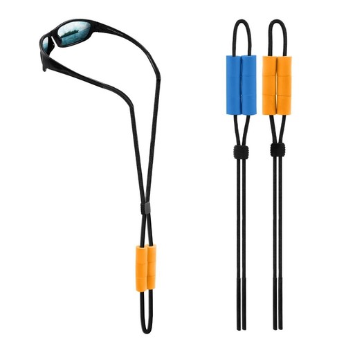 Adjustable Sunglasses Strap Buoyant Eyewear Lanyard Water Sports - Picture 12 of 19