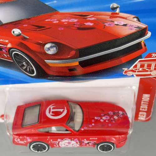 2025 Hot Wheels Datsun 240Z Red Edition 7/12 Target Exclusive Cherry Blossom - Bild 4 von 10