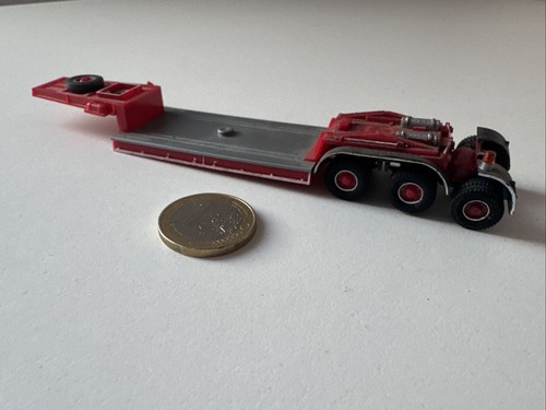 RA647 Wiking 503 Tieflader Schwerlast Ersatzteil 1:87 H0 Nur Sattelauflieger - Bild 3 von 6