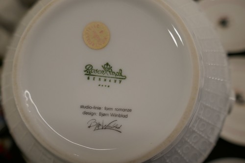 Rosenthal Romanze Silhouette Kaffeeservice 6 P + Kuchenplatte Björn Wiinblad rar - Bild 19 von 20