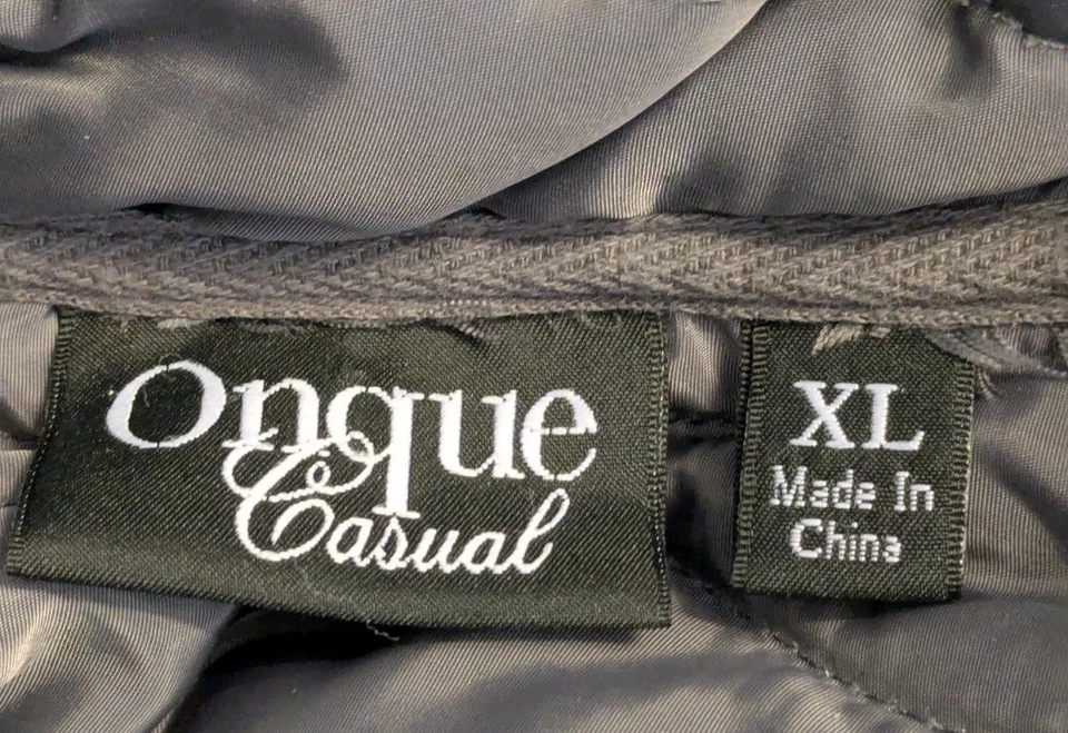 Onque, Chaleco Mujer, Gris, Talla XL Foto 3 de 3