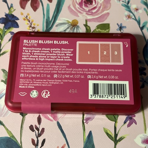 Rubor Sephora Collection. Paleta de crema y polvo #01 Candy Lover - Imagen 3 de 4