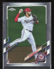 2021 Topps Chrome #189 Luis Garcia RC Washington Nationals