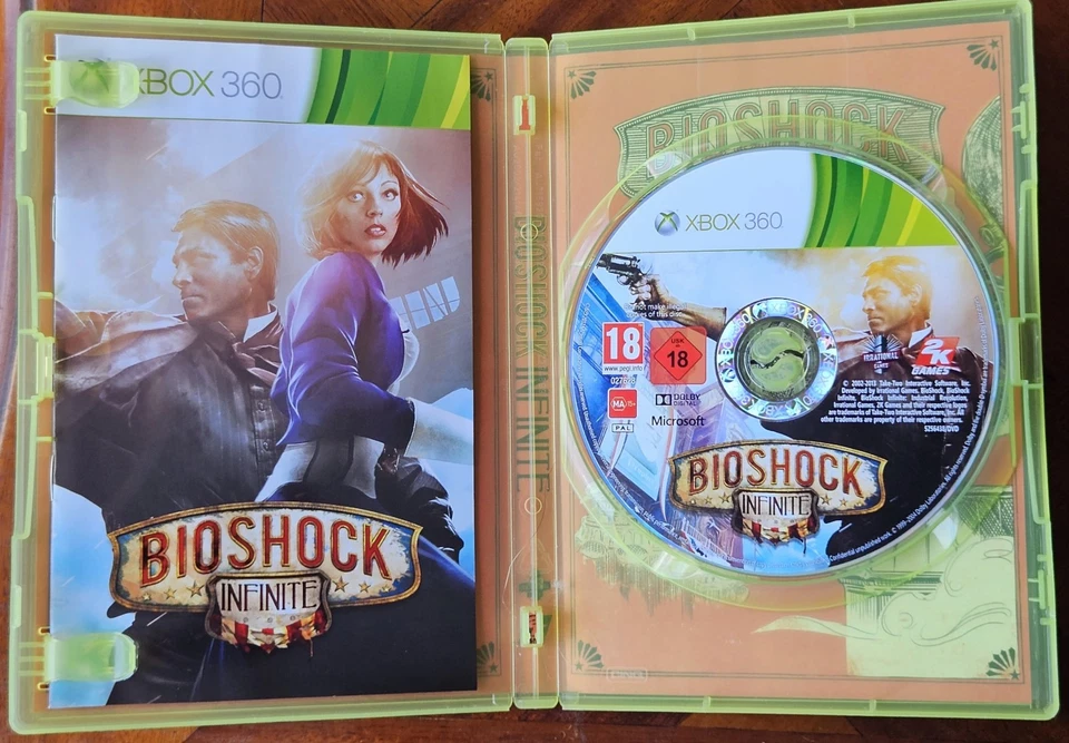 Bioshock Infinite Microsoft Xbox 360 PAL Complete w/ Manual Mint Disc Near New - Image 3 of 4