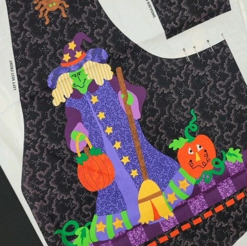 DREAMSPINNERS - A LITTLE BIT SPOOKY ADULT VEST PANEL BY VIP, XS-L Halloween - Bild 10 von 16