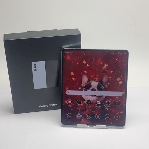 Samsung Galaxy Z Fold 5 5G 256GB 12GB Icy Blue SM-F946B/DS - Excellent Condition