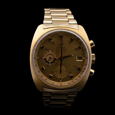 Omega Seamaster Chronograph  Jedi Style  | Gold Plated Cal. 1040 | Ref. 176.007