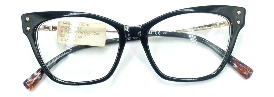 Gafas Missoni para mujer ELIGE TALLA/COLOR/MODELO/MARCO Monturas para gafas Anteojos Foto 4 de 4