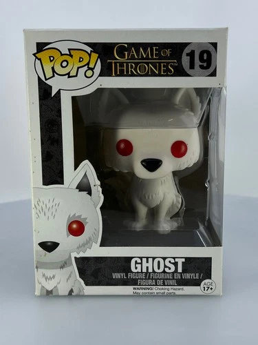 Funko POP! Television Game of Thrones Ghost #19 Vinyl Figure DAMAGED BOX