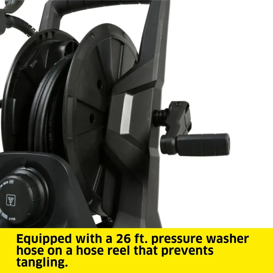 Kärcher K5 Premium, 1.4 GPM Pressure Washer with Hose Reel,  - 2000 PSI - Image 4 of 4